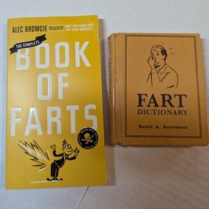 The Book Of Farts And Fart Dictionary Books Set Of 2